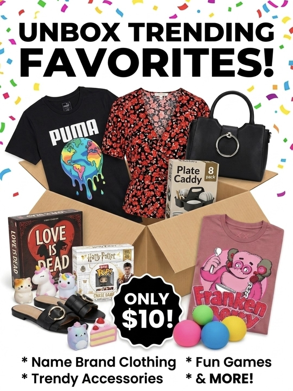 THE ULTIMATE $10 MYSTERY BOX IS HERE!
